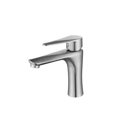 Deck-mount 304sus single handle basin faucets