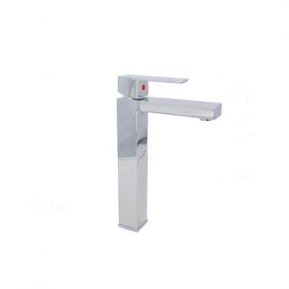 Chorme cold hot water mixer taps tall basin faucet